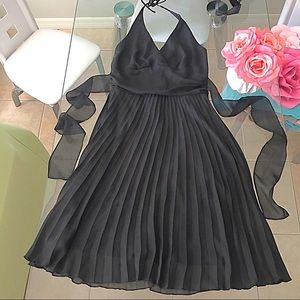 Black Halter Dress LBD